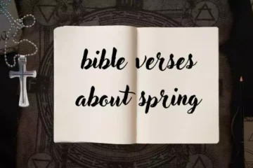 bible verses about spring