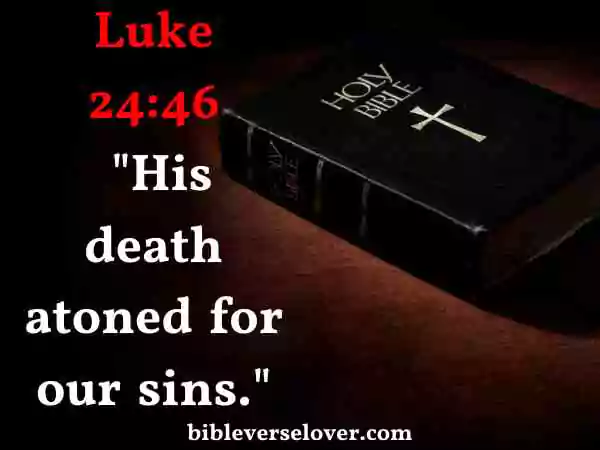 verses about jesus dying for us