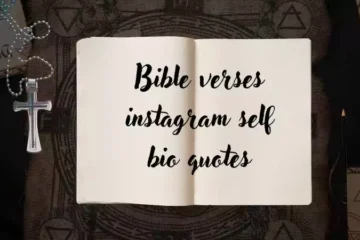 Bible verses instagram self bio quotes