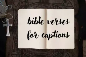 bible verses for captions