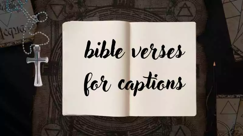 bible verses for captions