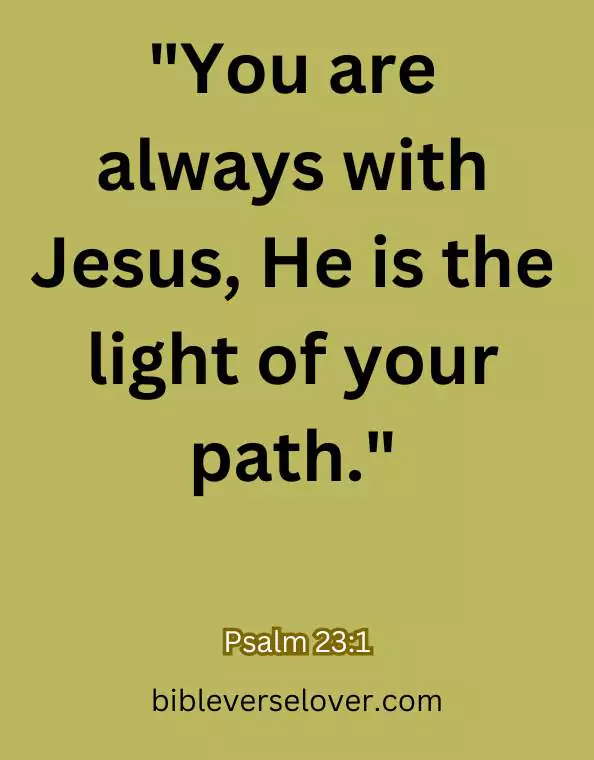 walking with jesus bible verse