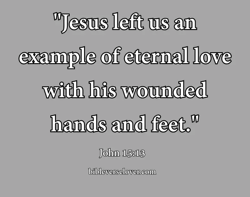 hands and feet of jesus bible verse