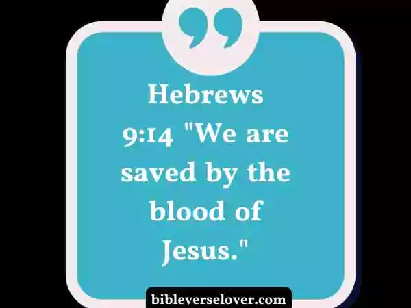 blood of jesus verses