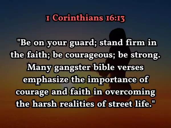 gangsta bible verses