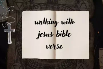 walking with jesus bible verse