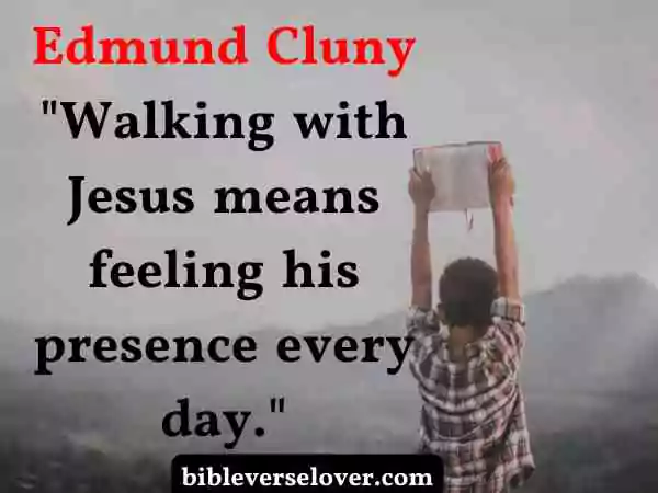 walking with jesus bible verse