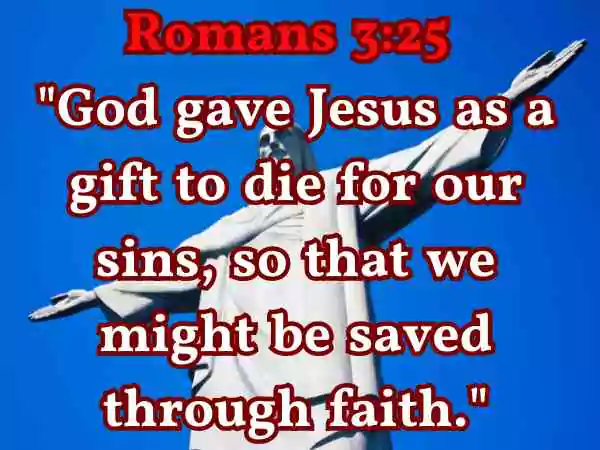 Bible Verse About Jesus Dying for Our Sins
