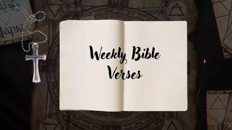 Weekly Bible Verses