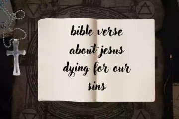 bible verse about jesus dying for our sins