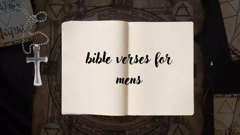 bible verses for mens