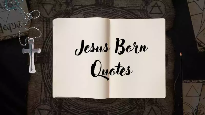 Jesus Born Quotes