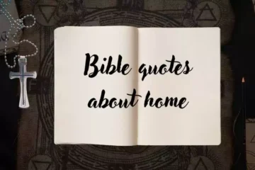 Bible quotes about home