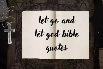 let go and let god bible quotes