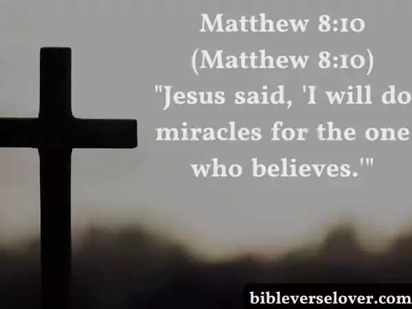 Bible verses about miracles