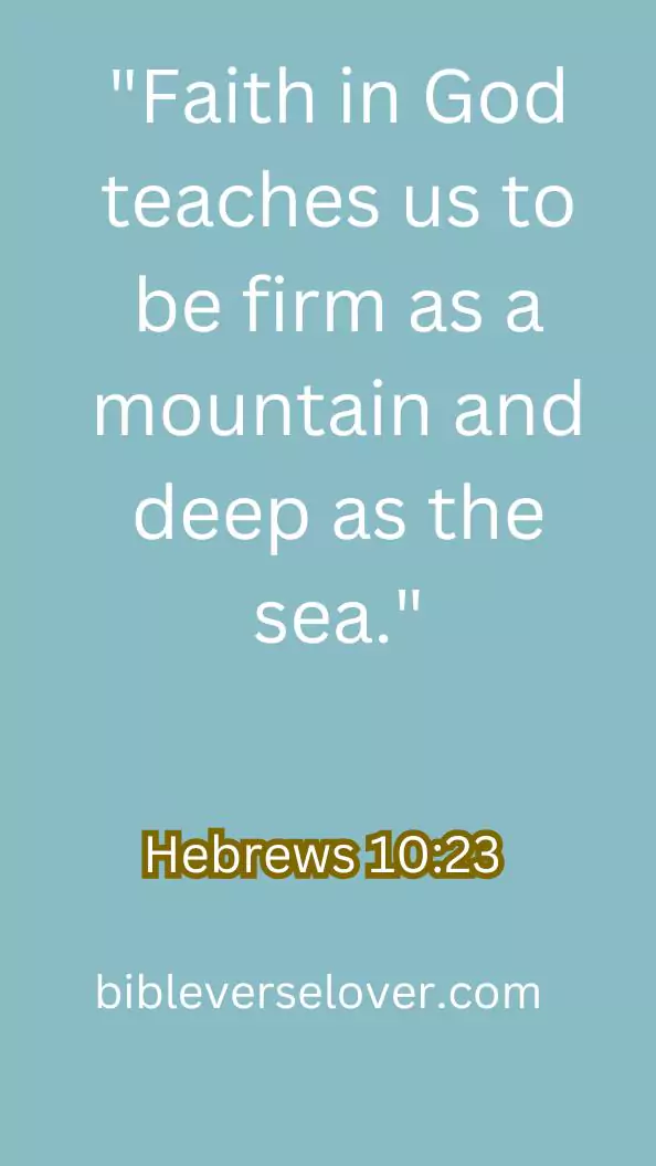 Bible Verses About Mountains