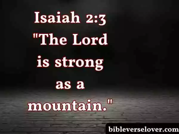 Bible Verses About Mountains