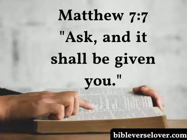 Bible verse about prayer