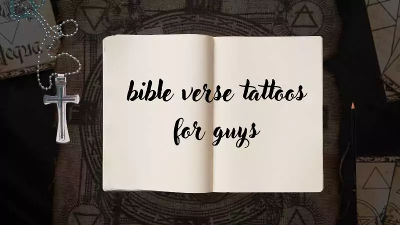 bible verse tattoos for guys