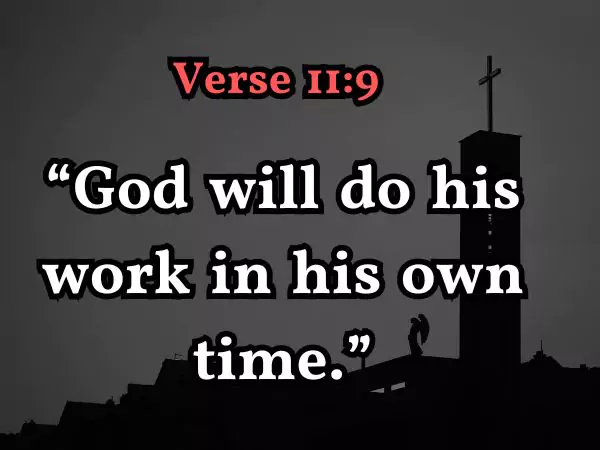 Bible Verse for God’s Timing