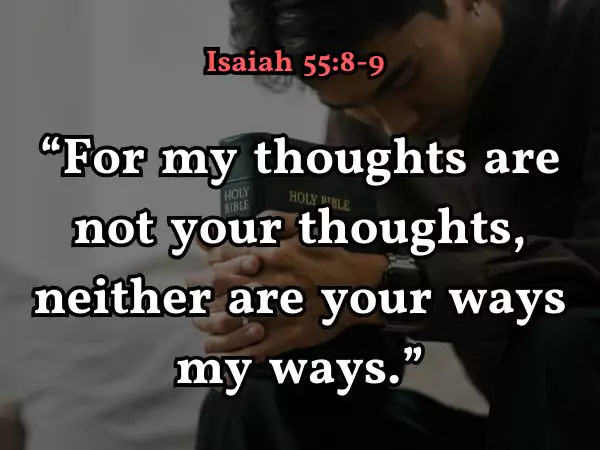 Let Go and Let God Bible Verse