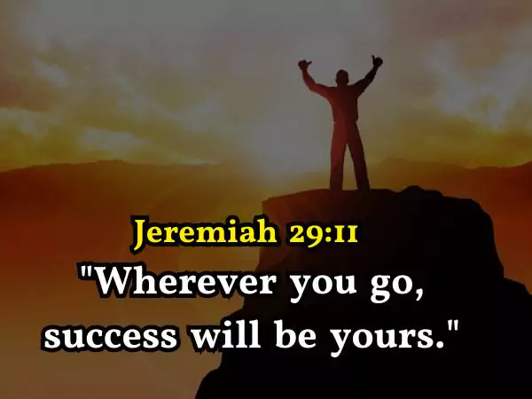 successful bible verses