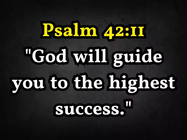 successful bible verses